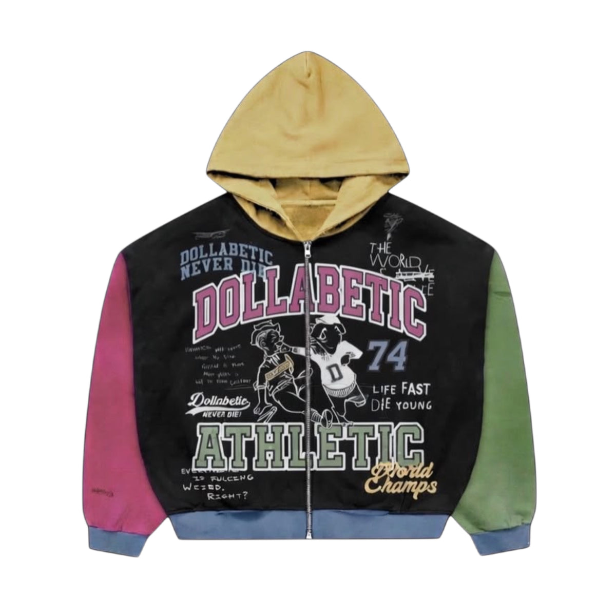 DollaBetic Athletic Zip Up