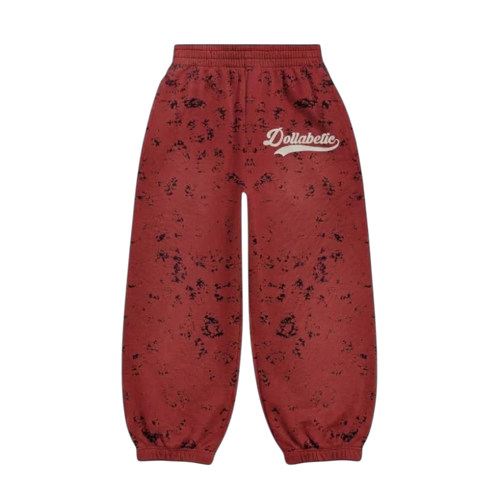 DollaBetic Oversized Cuffed Joggers (Green,Red,Yellow,Blue)