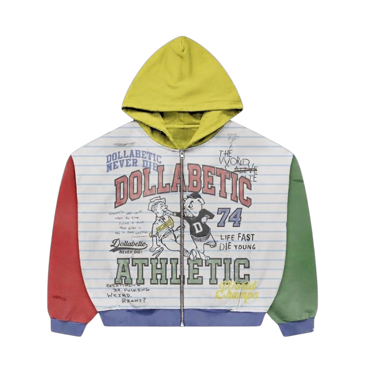 DollaBetic Athletic Zip Up